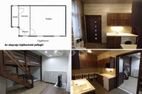 Budapest I. kerület Wohnung (Ziegel) 1