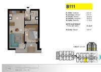 Siófok 公寓房（砖头） 9