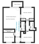 Budapest V. kerület Квартира (кирпичная) 22