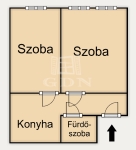 Budapest VI. kerület Квартира (кирпичная) 8