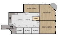 Budapest VIII. kerület 公寓房（砖头） 18