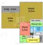 Budapest XVI. kerület Lakás (csúsztatott zsalu) 25