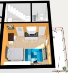 Kismaros Lakás (téglaépítésű) 7