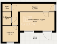 Balatonfüred Lakás (téglaépítésű) 14