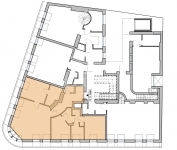 Budapest V. kerület Wohnung (Ziegel) 2