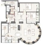 Budapest VI. kerület Квартира (кирпичная) 5