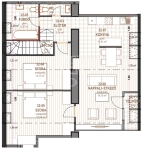 Budapest VI. kerület Wohnung (Ziegel) 9