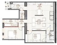 Budapest VI. kerület 公寓房（砖头） 7