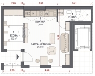 Budapest VI. kerület Квартира (кирпичная) 11