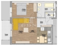 Budapest XIII. kerület Квартира (кирпичная) 4