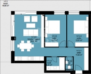 Balatonfenyves 公寓房（砖头） 44
