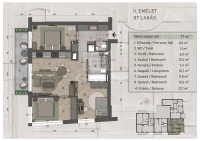 Budapest XIII. kerület Квартира (кирпичная) 6