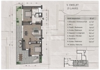 Budapest XIII. kerület Квартира (кирпичная) 6
